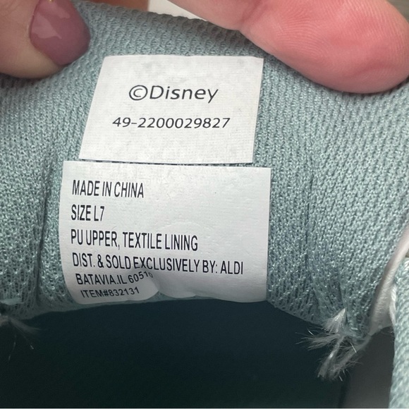 Disney White and Blue Mickey Mouse Sneakers - Picture 9 of 9